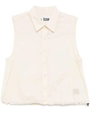Izzue Camicia Smanicata - Bianco