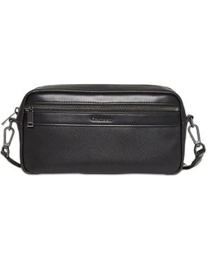 Calvin Klein Camera Zip Shoulder Bag - Black