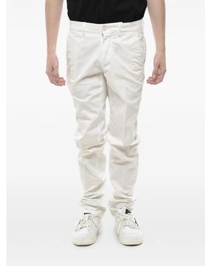 Corneliani Cotton Twill Chino Trousers - White