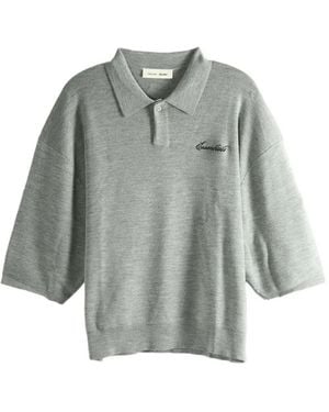 Fear Of God Signature 90's Polo Jumper - Grey