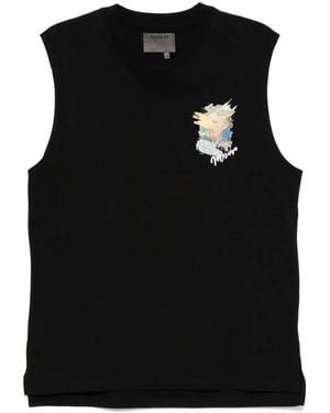 Musium Div. Graphic-Print Vest - Black