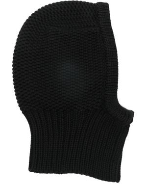 YMC Bonnet En Fourrure De Lapin - Black