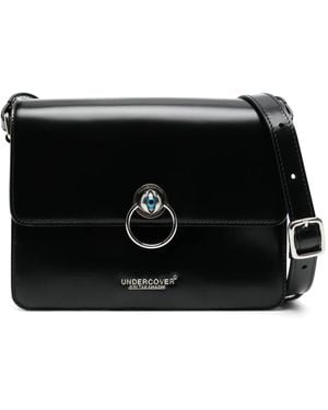 Undercover Bandolera con hebilla y motivo de ojo - Negro