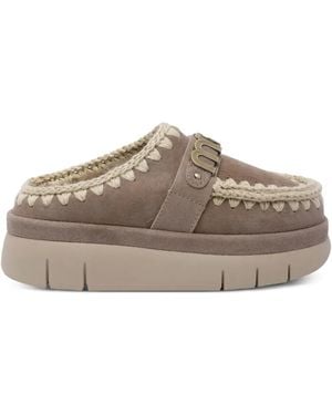 Mou Bounce Mules 35Mm - Braun