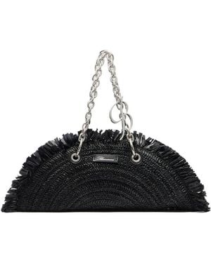 Blumarine Bolso De Hombro Con Cadena - Negro