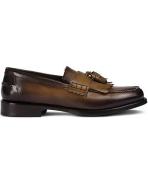 Doucal's Fransen-Loafer Mit Quasten - Braun