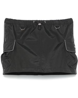 Coperni Cargo Mini Skirt - Black