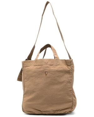 Polo Ralph Lauren Embroidered Tote Bag - Natural