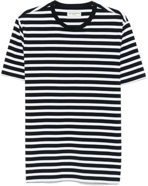 Officine Generale T-Shirt A Righe - Blu