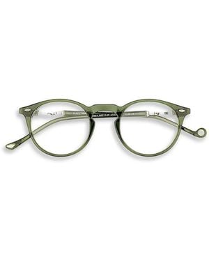 Eyepetizer Gafas Abbey Con Montura Redonda - Verde