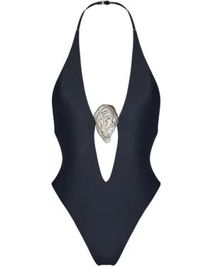 Korobeynikov Costume Intero Con Decorazione - Blu