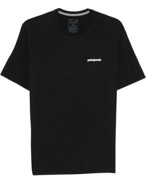 Patagonia T-Shirt À Encolure Ronde - Noir