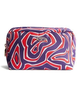 PUCCI Kosmetiktasche Mit Labirinto-Print - Rot