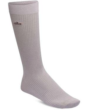 Birkenstock Socken mit bestickten Sandalen - Grau