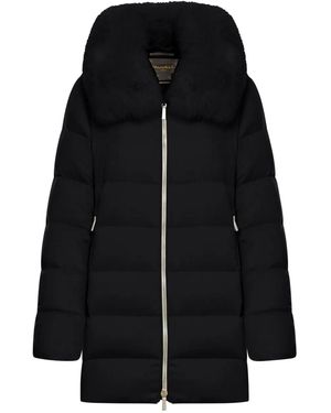 Moorer Dorado Coat - Black