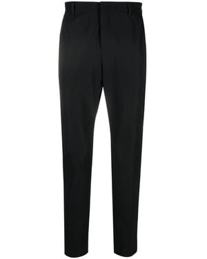 PT Torino Straight-Leg Trousers in Black for Men | Lyst