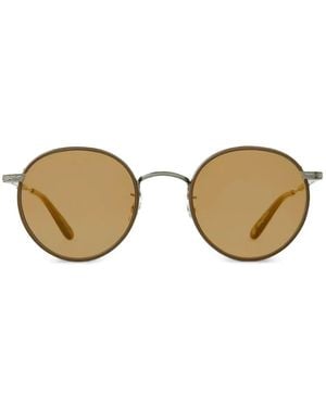 Garrett Leight Wilson X Sun Round-Frame Sunglasses - Natural