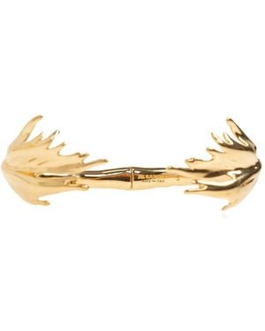 Jil Sander Bracelet À Motif Sculptural - Métallisé