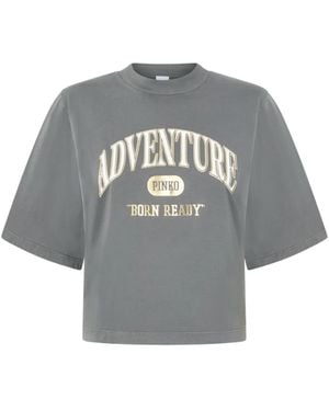 Pinko Adventure Tシャツ - グレー