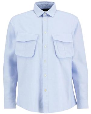 Barbour Arnham Pocket Cotton Shirt - Blue