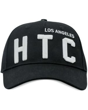 HTC Logo-Embroidered Cap - Black
