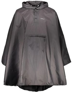 Off-White c/o Virgil Abloh テクニカル レインコート - グレー