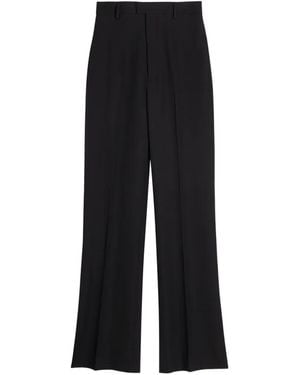 ARMARIUM Carlo Side Pockets Flared Trousers - Black