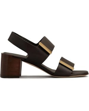Tod's Leren Sandalen - Zwart