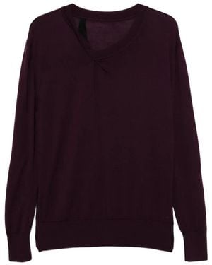 Marina Yee Blitz Wool Jumper - Purple