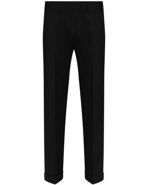 DSquared² Wool Trousers - Black
