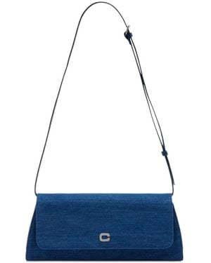 CAREL PARIS Bolso De Hombro Madeleine Vaquero - Azul