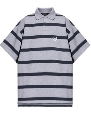 Balenciaga Logo Polo Shirt - Grey