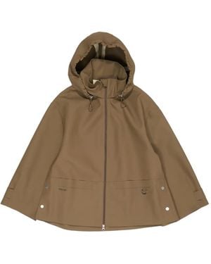Bimba Y Lola Hooded Zipped Jacket - Brown