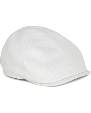 Lock & Co. Hatters Tom Paneled Cap - White