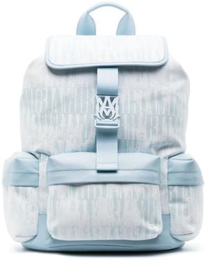 Amiri Mochila Jacquard Con Diseño Tie-Dye - Azul