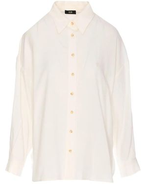 ELEH Button-Down Blouse - Wit
