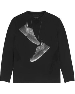 MM6 MAISON MARGIELA X SALOMON X Salomon Graphic-Print Sweatshirt - Black