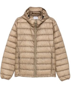 Aspesi Nelson Quilted Hooded Jacket - Natural