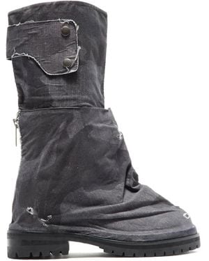 424 Dragonrider Biker Boots - Black