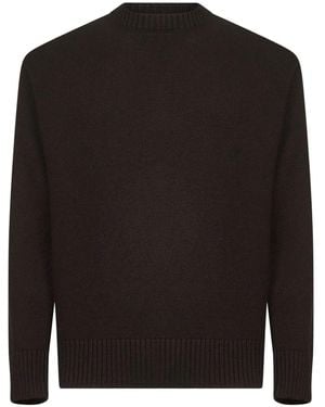D4.0 Maglione Girocollo - Nero