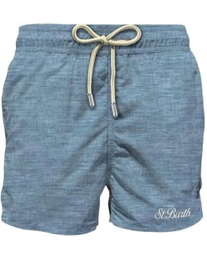 MC2 Saint Barth Syros Swim Shorts - Blue