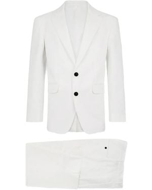 DSquared² New York Pocket Button Suit - White