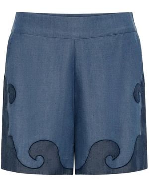Carolina K Short Roma - Blue