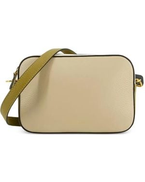 Coccinelle Small Tebe Textured Cross Body Bag - Metallic