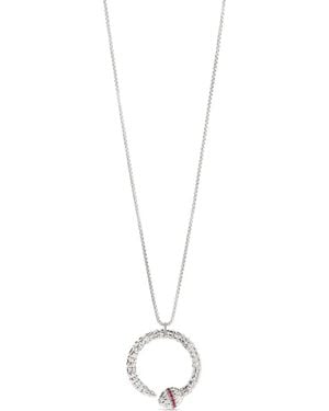 Officina Bernardi 18Kt Ophidia Ruby Necklace - White