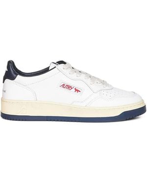 Autry Maison Kitsuné lace-up sneakers - Weiß