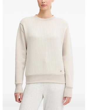 Colmar Textured Crew-Neck Sweatshirt - White