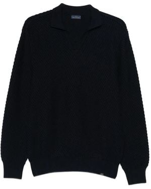 Paul & Shark Trui Met V-Hals - Blauw