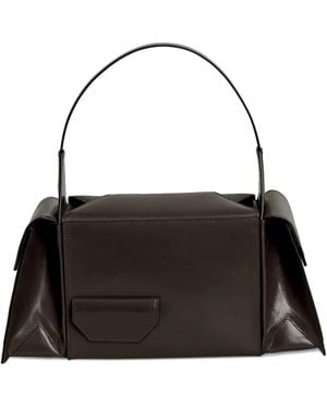 Merryl Tielman Barbara Leather Shoulder Bag - Black