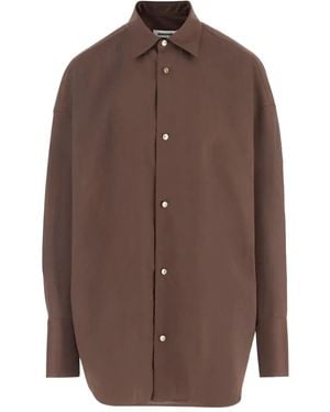DARKPARK Chemise En Coton Mélangé - Marron